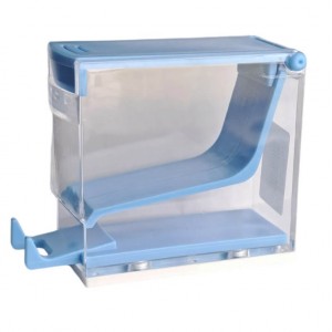 Диспенсер для валиков нажимной, ГОЛУБОЙ