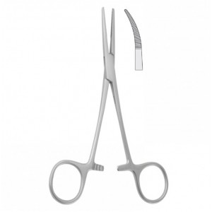 Зажим 145мм (BH.267.145) Kelly изогнутый