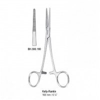 Зажим 160мм (BH.300.160) Kelly-Rankin прямой