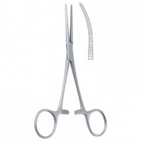 Зажим 165мм (ВН.477.165) Pean-Delicate изогнутый