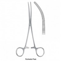 Зажим 185мм (ВН.481.185) Rochester-Pean изогнутый