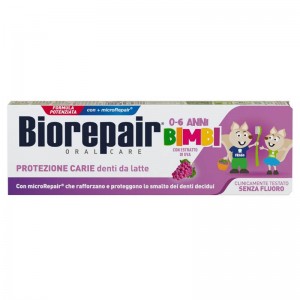 Зубная паста BioRepair детская 50 мл, "Веселый мышонок" , ВИНОГРАД