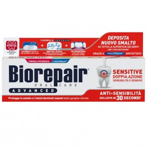 Зубная паста BioRepair 75 мл, "Избавление от чувствительности с двойным действием"