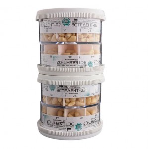 Гарнитур жевательных зубов Эстедент (40 гарн.) A3/14